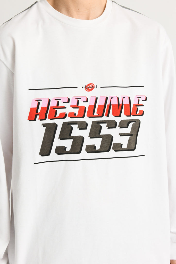 KorbinRS LS Tee - White - Résumé