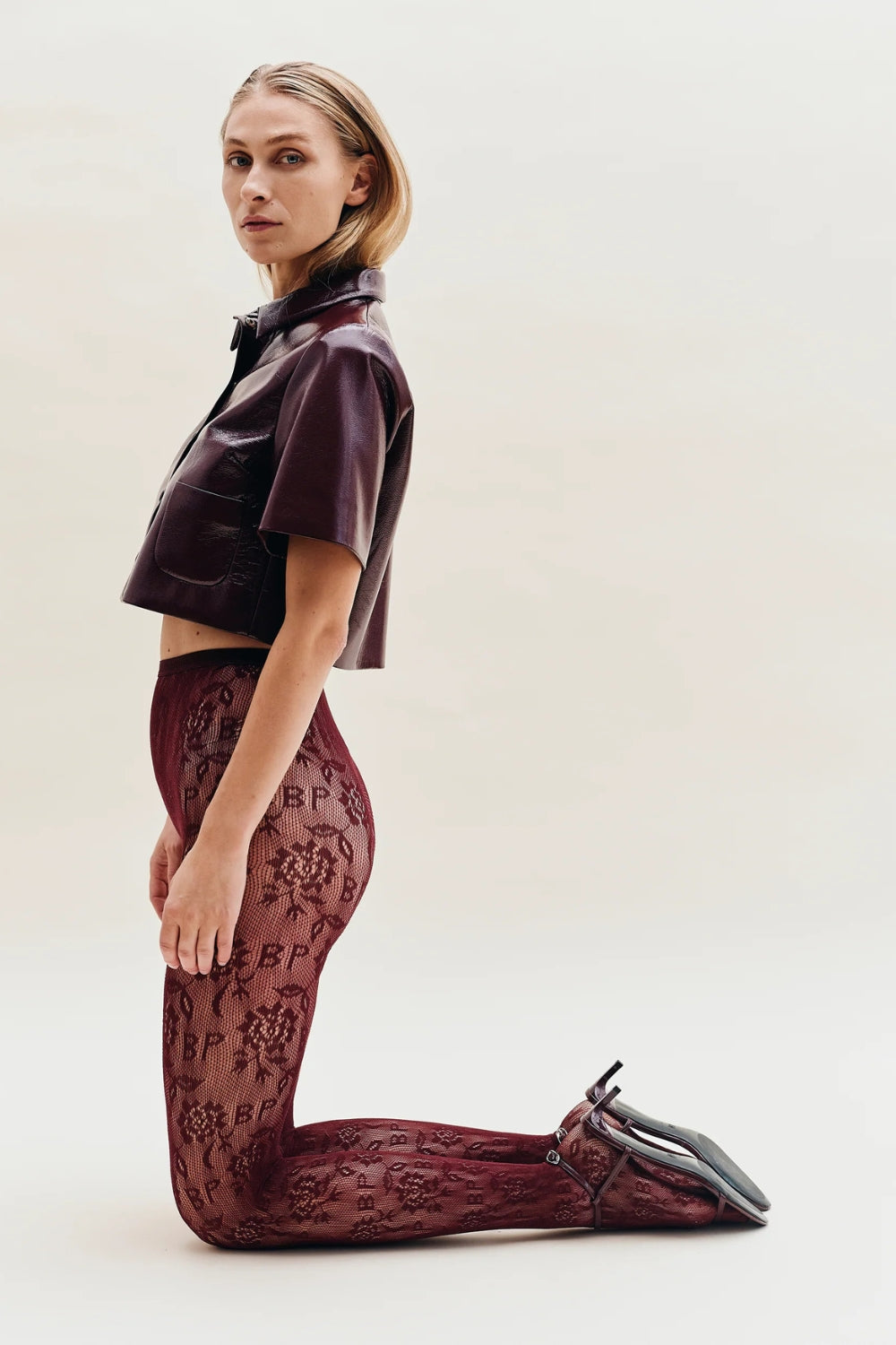 Laci Socks - Bordeaux - Baum und Pferdgarten