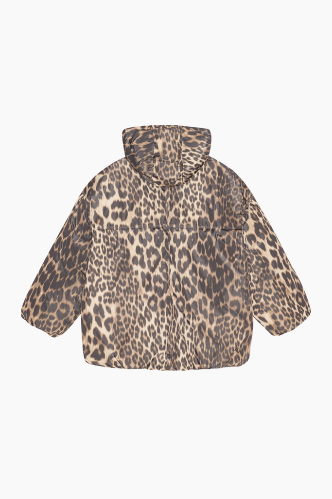 Leo Puffers Midi Jacket W0115 - Almond Milk - GANNI