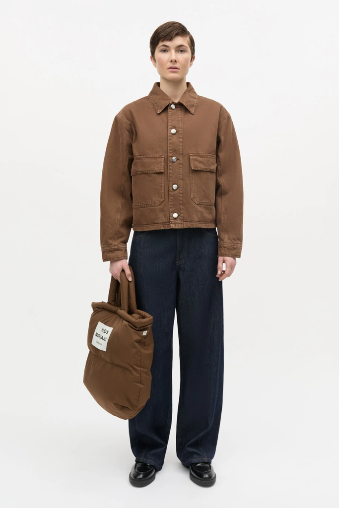 Light Ripstop Pillow Bag - Cocoa - Mads Nørgaard