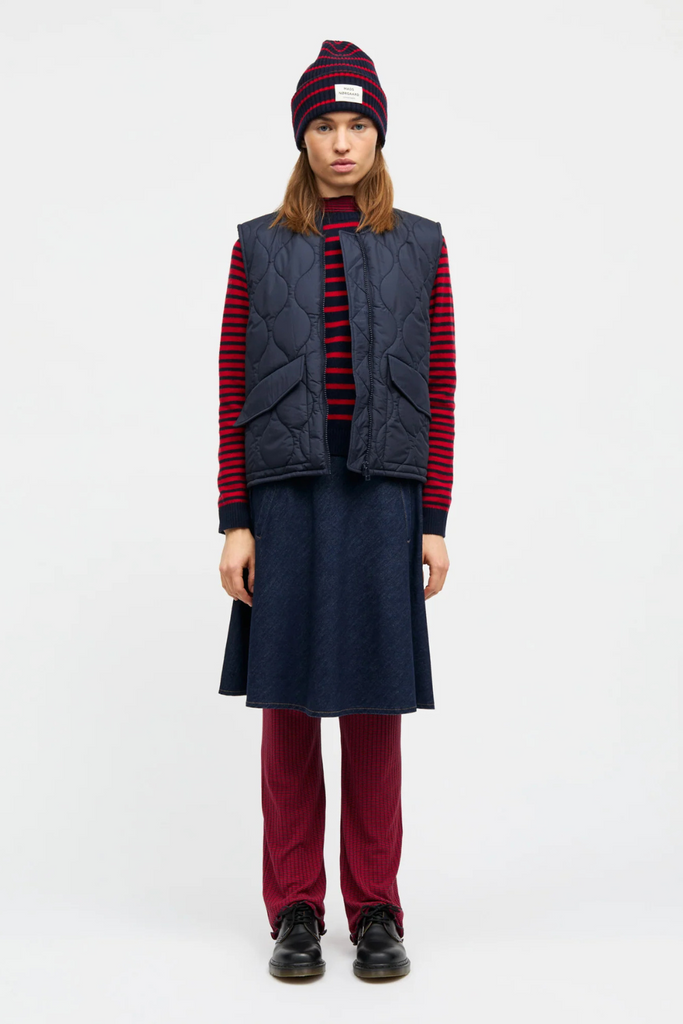 Light Ripstop Aya Vest - Parisian Night - Mads Nørgaard