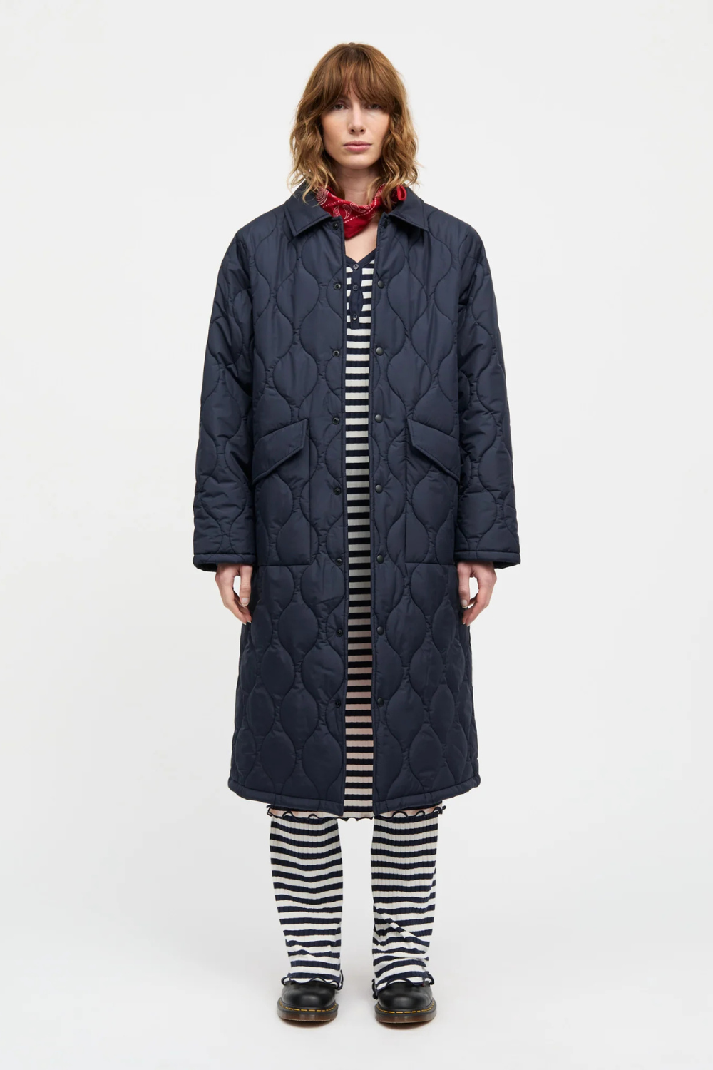 Light Ripstop Clava Coat - Parisian Night - Mads Nørgaard-2