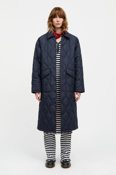 Light Ripstop Clava Coat - Parisian Night - Mads Nørgaard-2