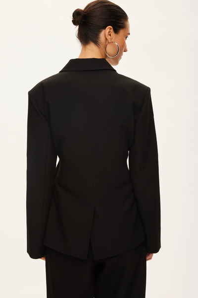 Lind Blazer - Black - Oval Square