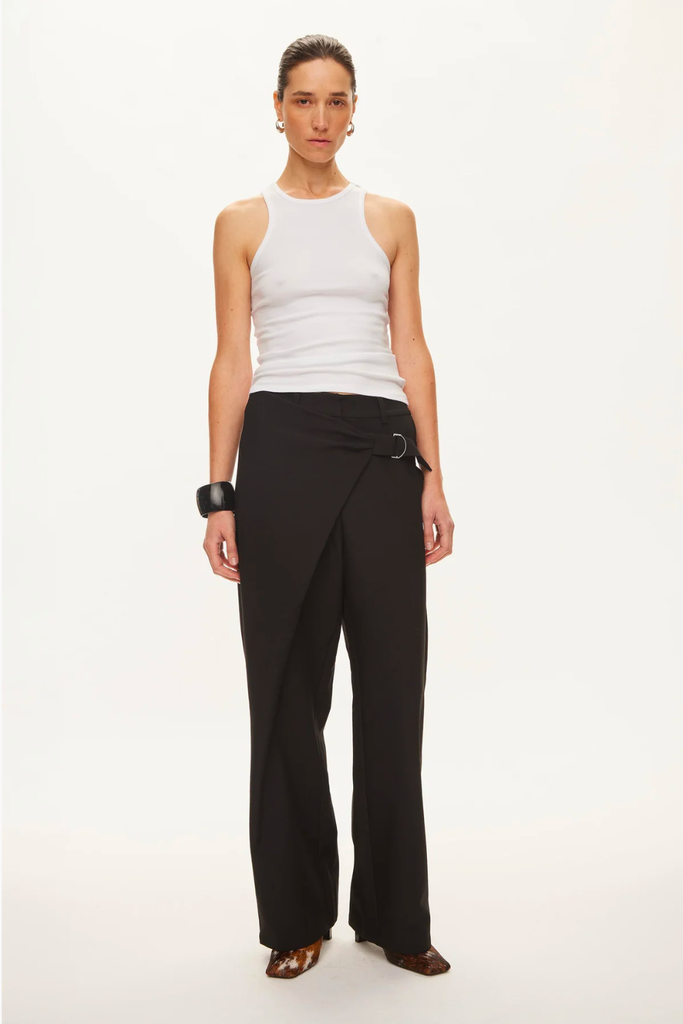 Lind Trousers - Black - Oval Square