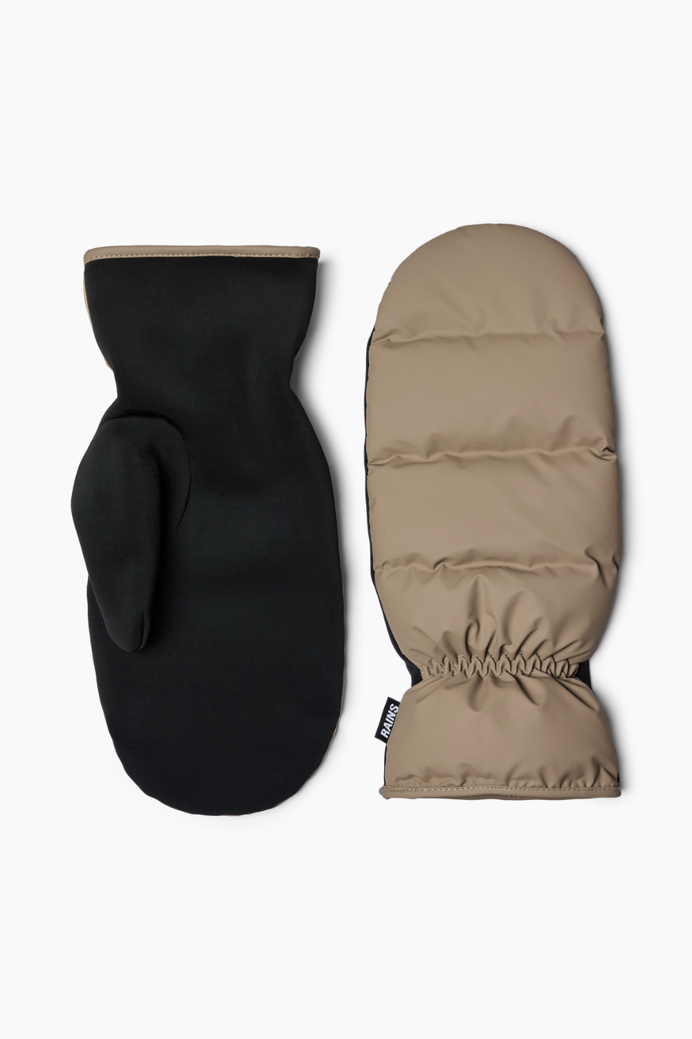 Lohja Puffer Mittens W1T2 - Beige - Rains