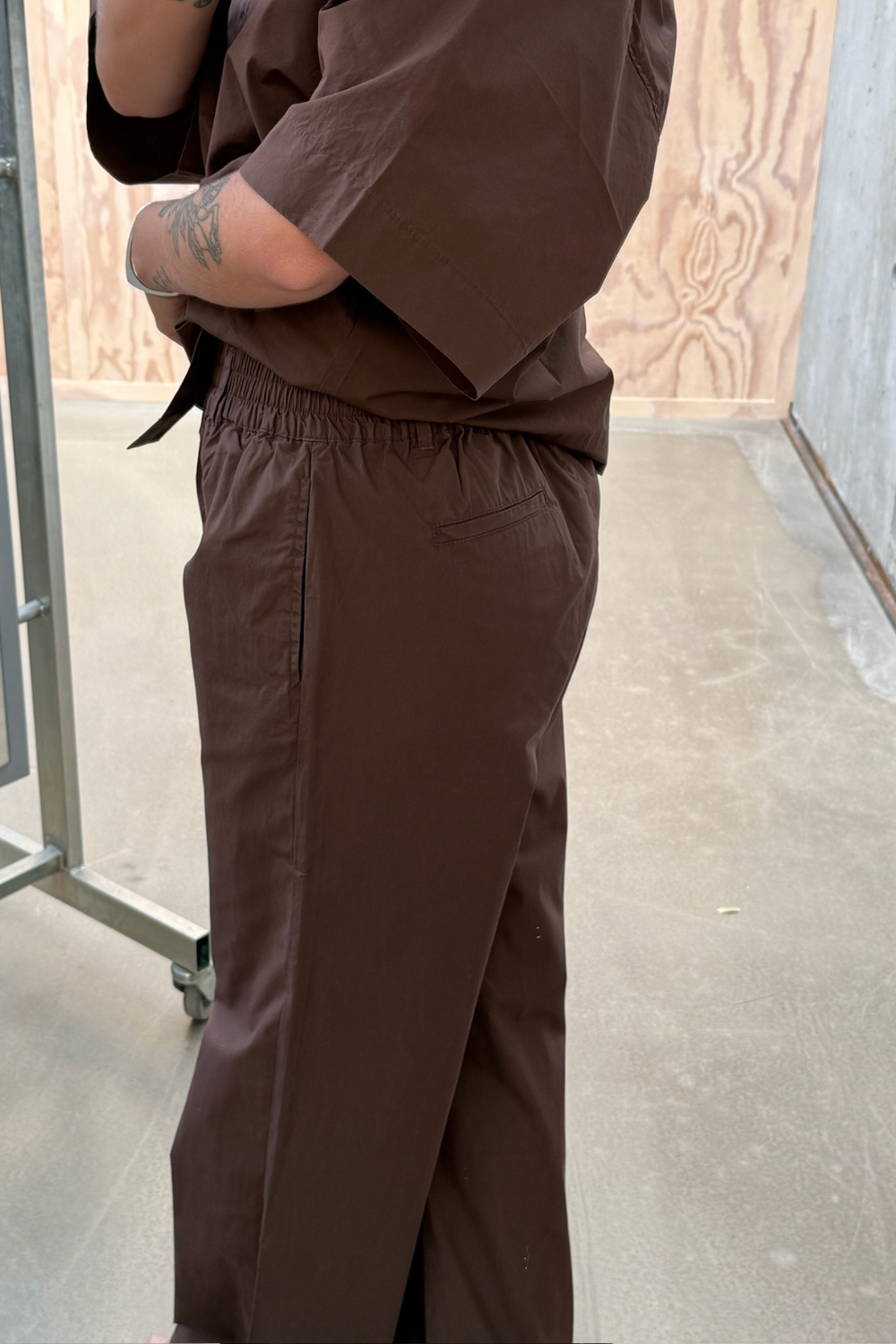 Long Pant - Brown - byQNTS