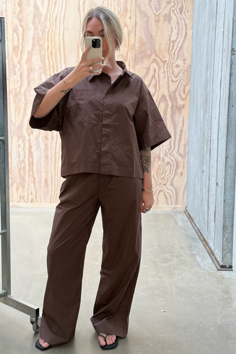 Long Pant - Brown - byQNTS