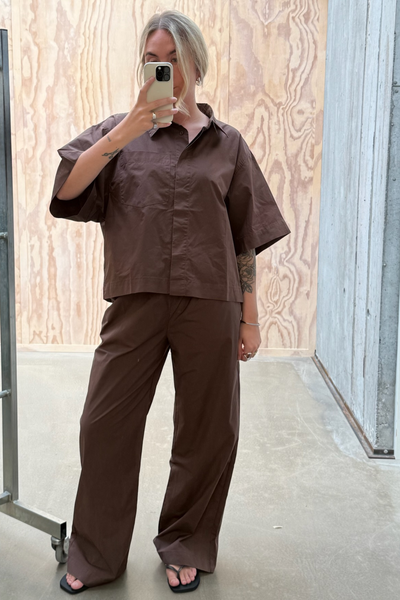 Long Pant - Brown - byQNTS