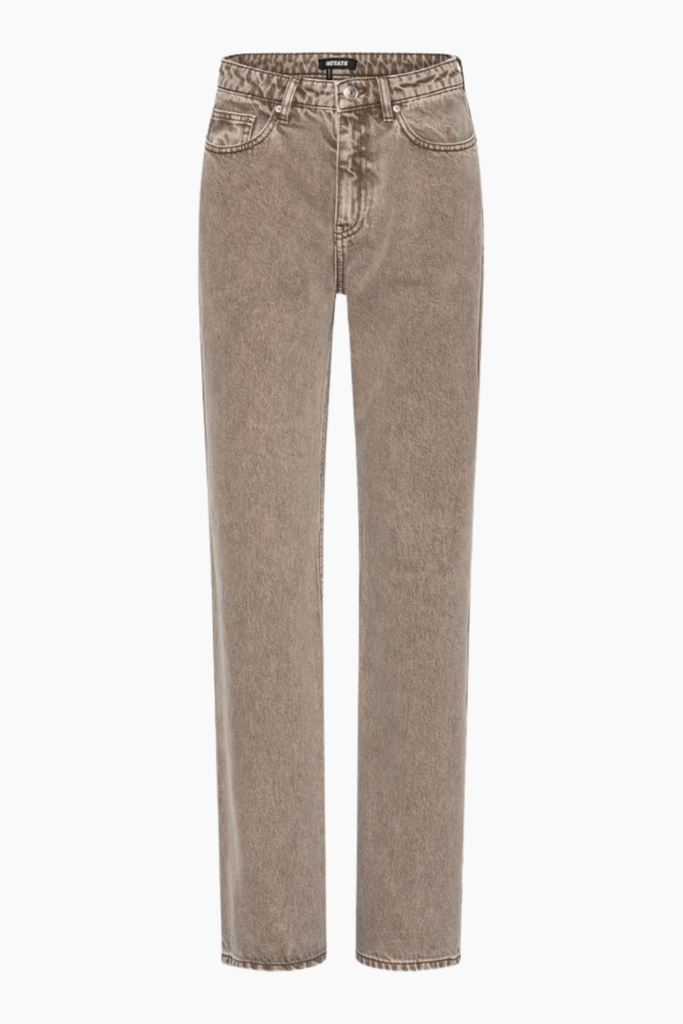 Loose Straight Jeans - Driftwood - Rotate