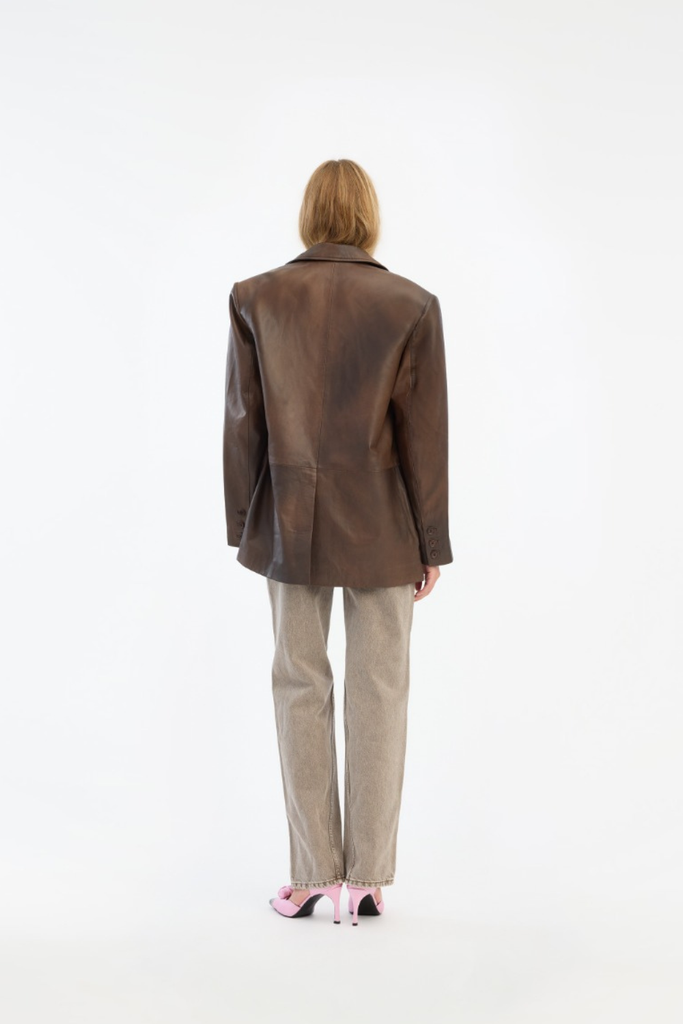 Loose Straight Jeans - Driftwood - Rotate