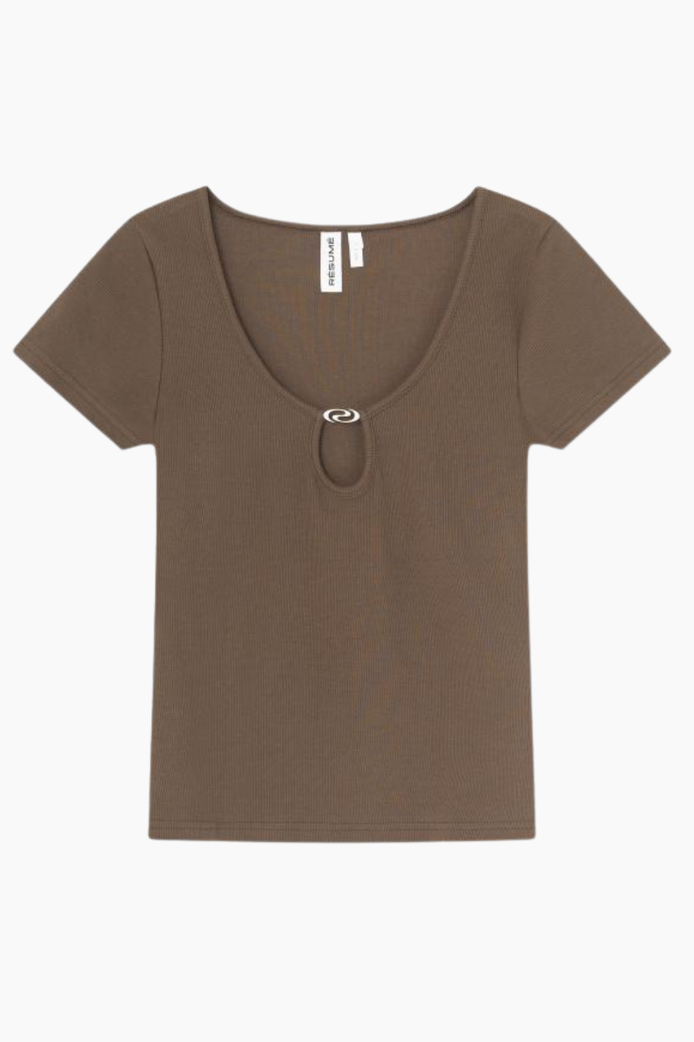 LucyRS Tee - Brown - Résumé