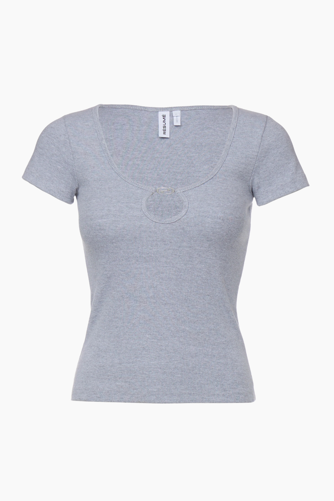 LucyRS Tee - Grey Melange - Résumé