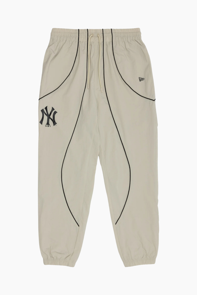 MLB PIPING TRACK PANT - Beige - New Era