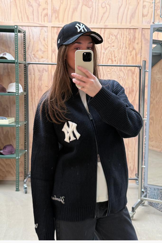 MLB Zip Knitwear - Navy - New Era