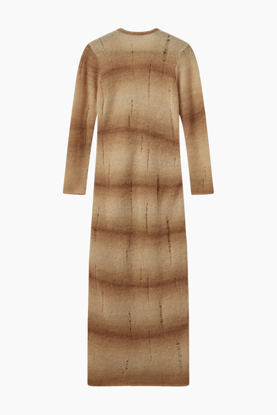 Mahairy Long Dress - Creamy Grey - H2O Fagerholt
