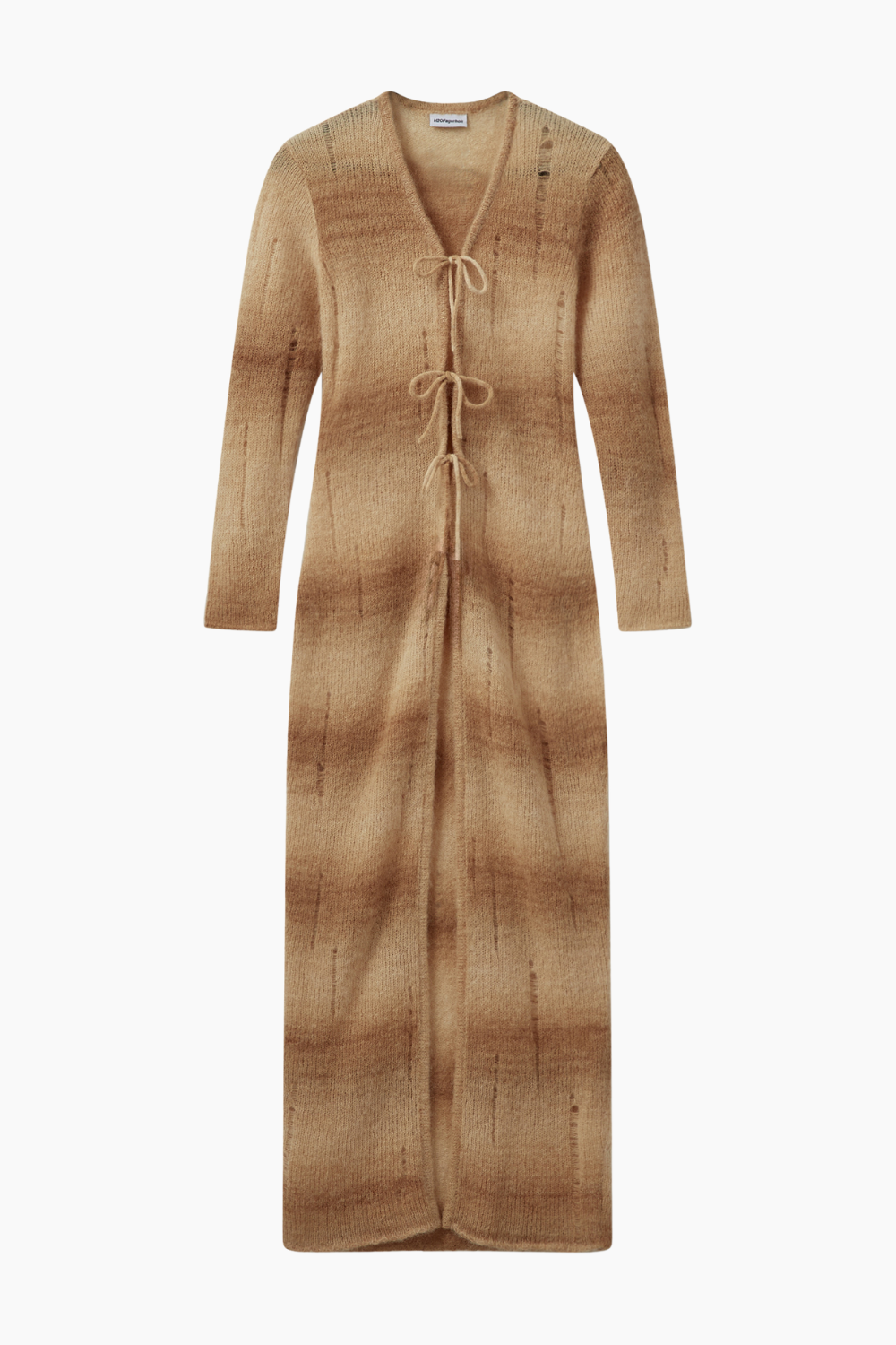 Mahairy Long Dress - Creamy Grey - H2O Fagerholt