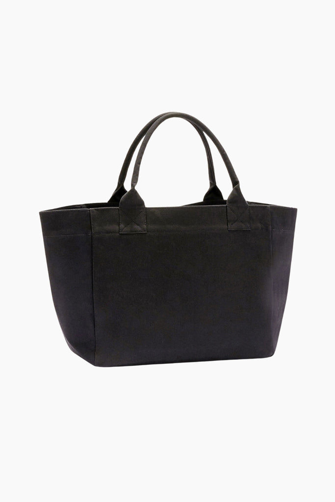 Medium Trapez Shopper Cherry Printed - Phantom - GANNI