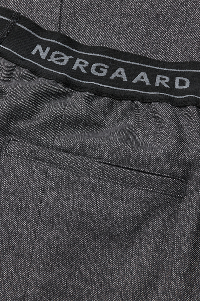 Melange Harly Pants - Dark Grey Melange - Mads Nørgaard