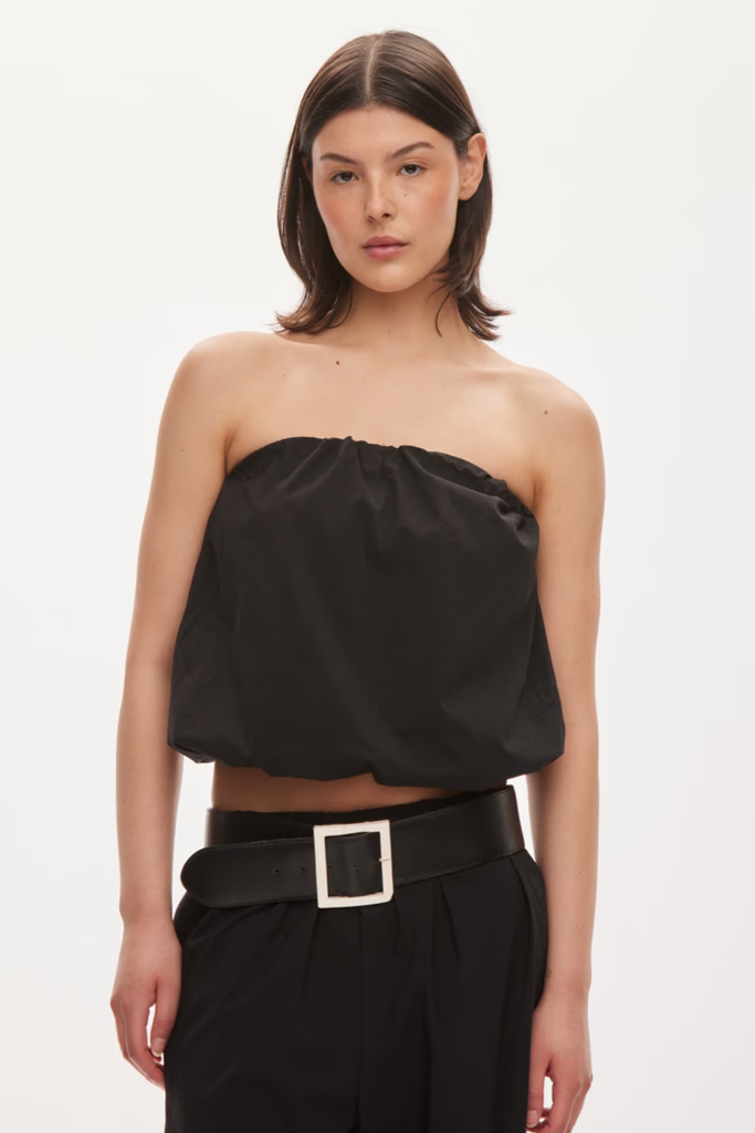 Miku Top - Black - Oval Square
