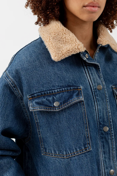 Mommy Jacket - Blue Denim - H2O Fagerholt