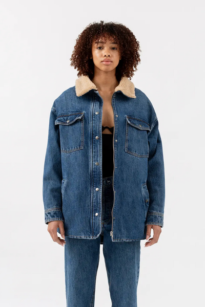 Mommy Jacket - Blue Denim - H2O Fagerholt
