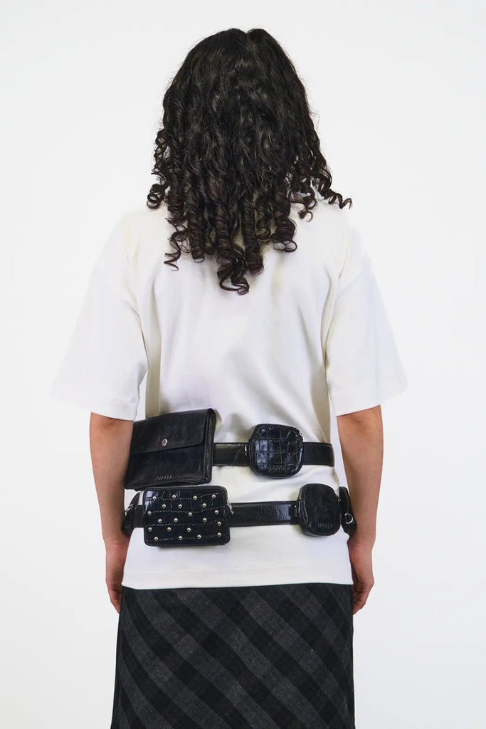 Moon Pouch - Black - Silfen Studio