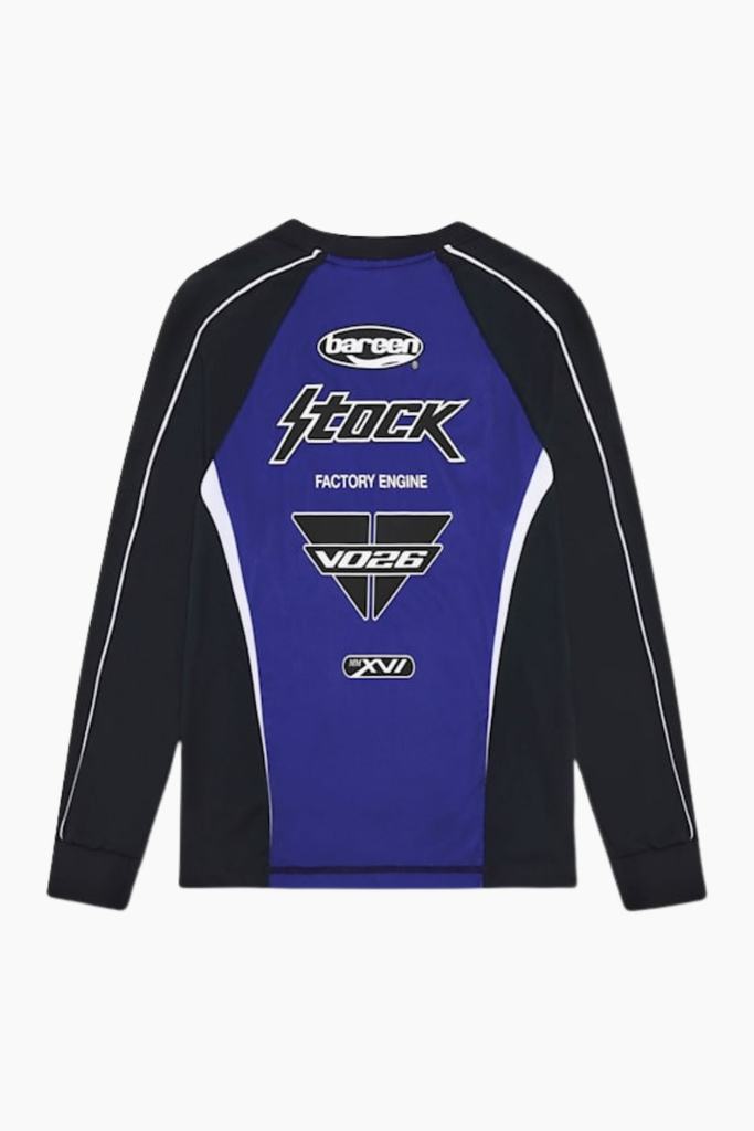 Moto Longsleeve - Cobalt Blue - bareen