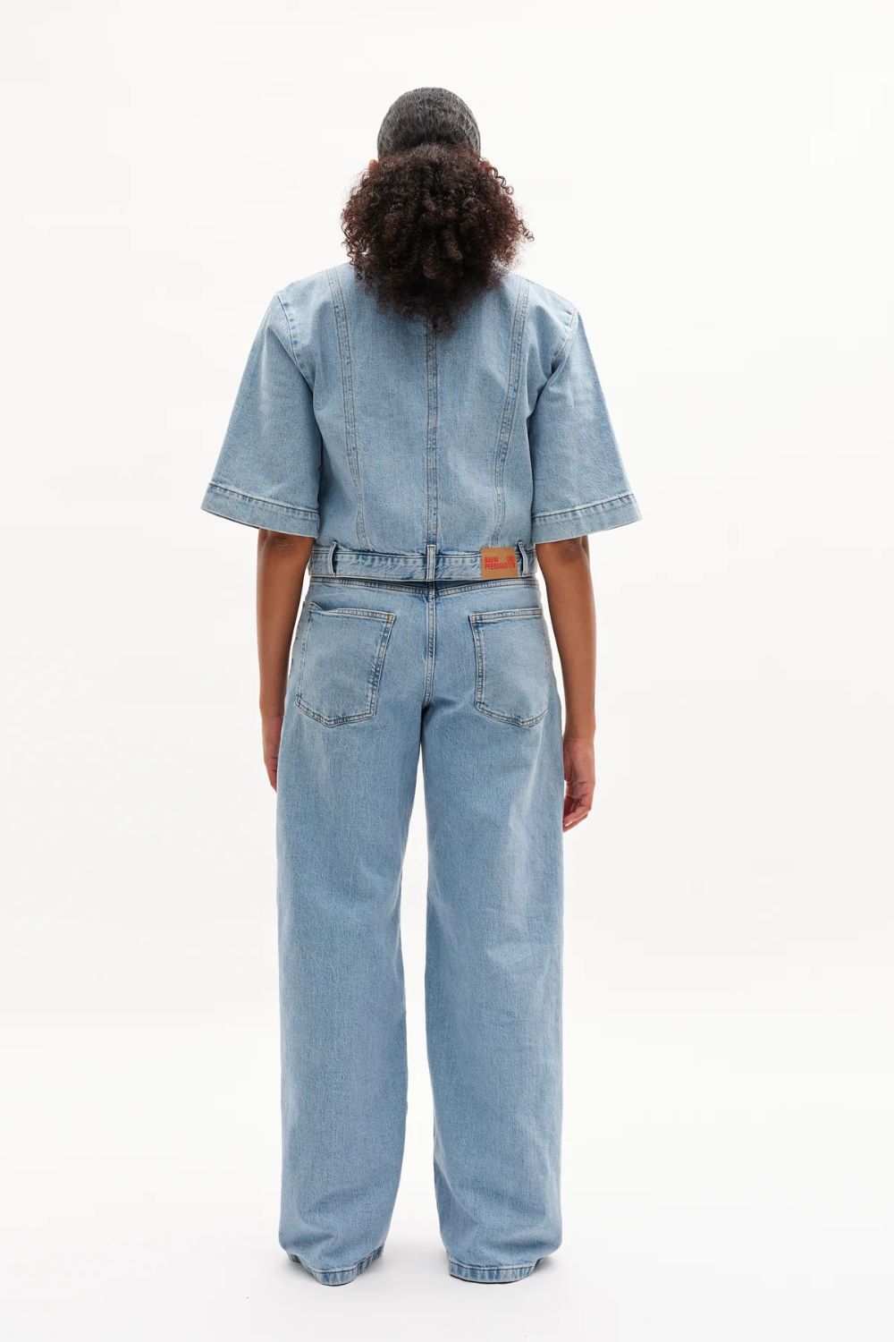NO 05 Shirt - Washed Light Blue - Baum und Pferdgarten