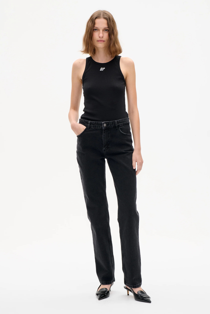 NO 04 Jeans - Black Washed Denim - Baum und Pferdgarten