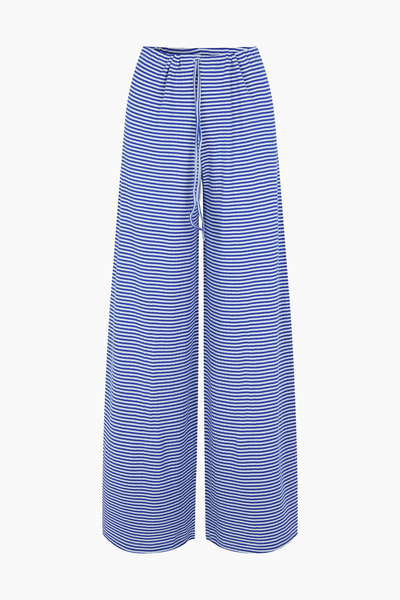 NPS Nova Pants Fine Stripe - Klein/Ecru - Nørgaard på Strøget