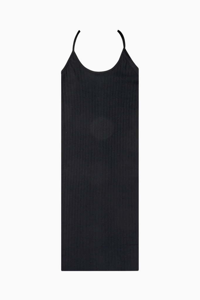 NPS Strap Dress Mini Solid Color - Black - Nørgaard på Strøget