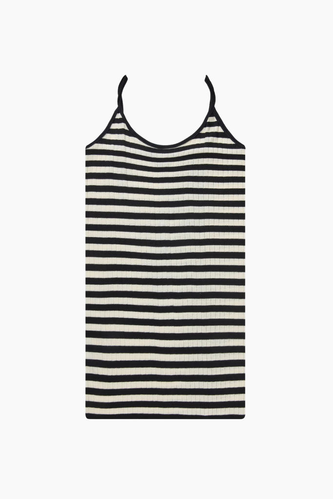 NPS Strap Top Broadway - Black/Ecru - Nørgaard på Strøget