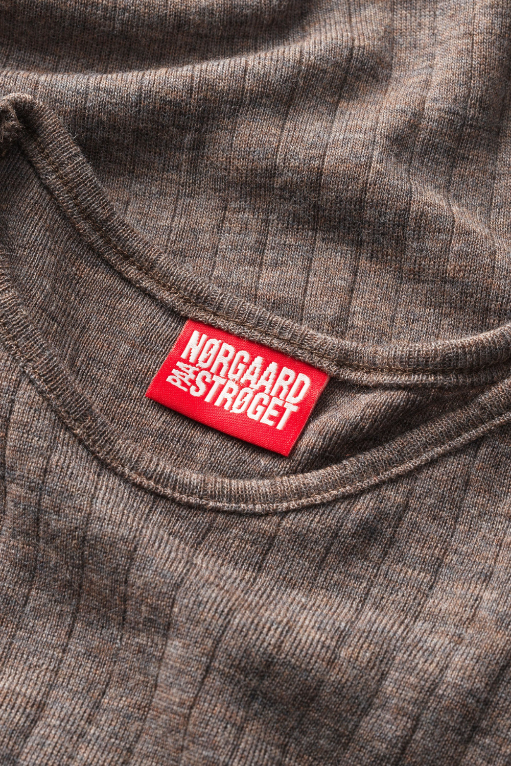 NPS Tank Top Wool - Brown - Nørgaard på Strøget