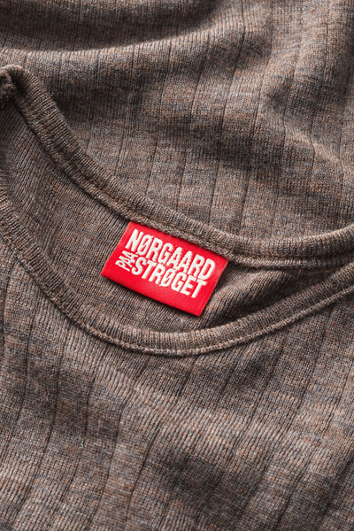NPS Tank Top Wool - Brown - Nørgaard på Strøget