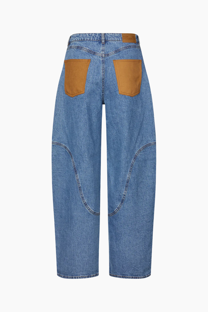 Napolen Jeans - Denim Suede Mix - Baum und Pferdgarten