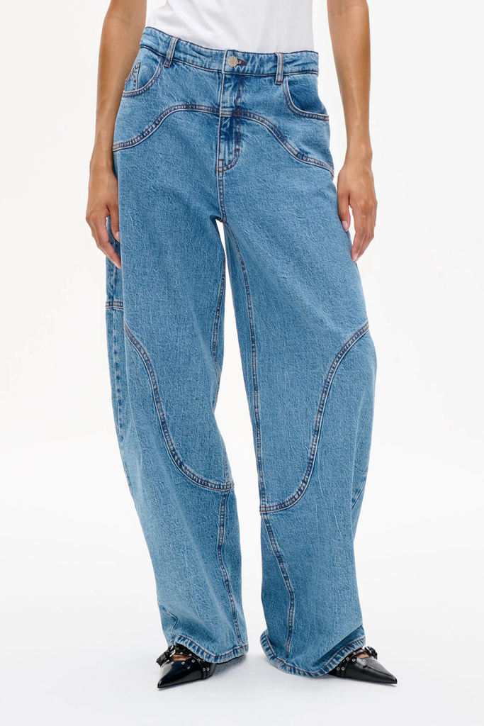 Napolen Jeans - Denim Suede Mix - Baum und Pferdgarten