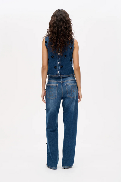 Narane Jeans - Denim Sequince Flower - Baum und Pferdgarten