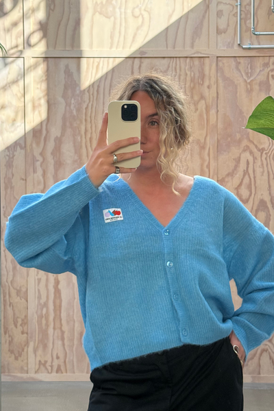 Nenybay Cardigan - River - American Vintage