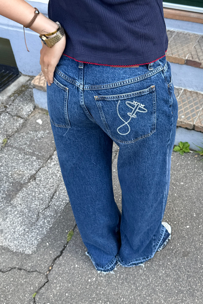 Niema Jeans - Dark Blue Denim - Baum und Pferdgarten