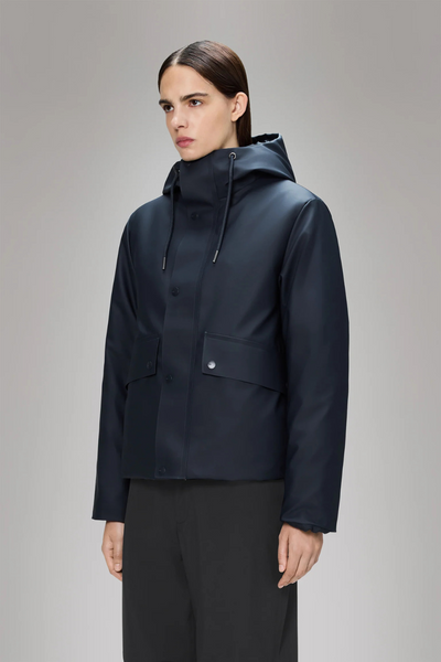 Nome Short W Parka W3T3 - Navy - Rains-1