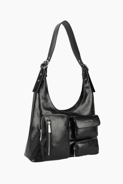 Nora Crossbody Bag - Black - Silfen Studio