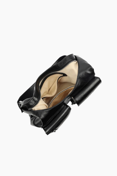 Nora Crossbody Bag - Black - Silfen Studio