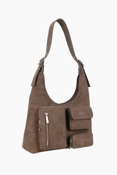 Nora Crossbody Bag - Coffee - Silfen Studio
