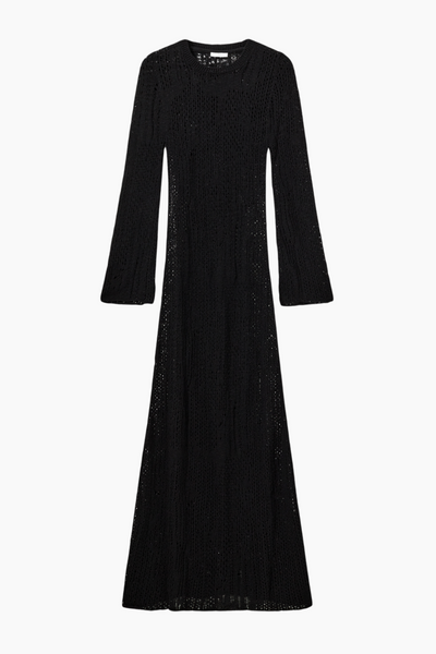 Nutto Dress - Deep Black - H2O Fagerholt-1