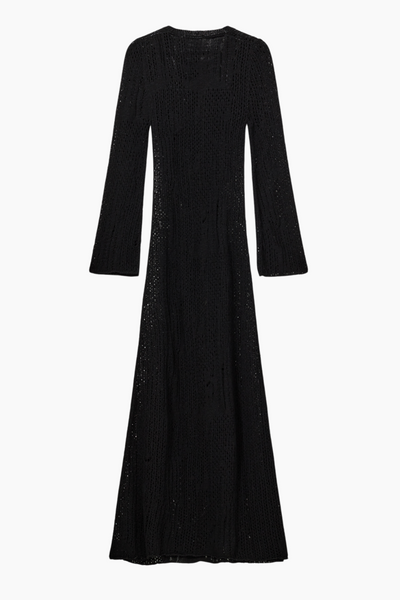 Nutto Dress - Deep Black - H2O Fagerholt