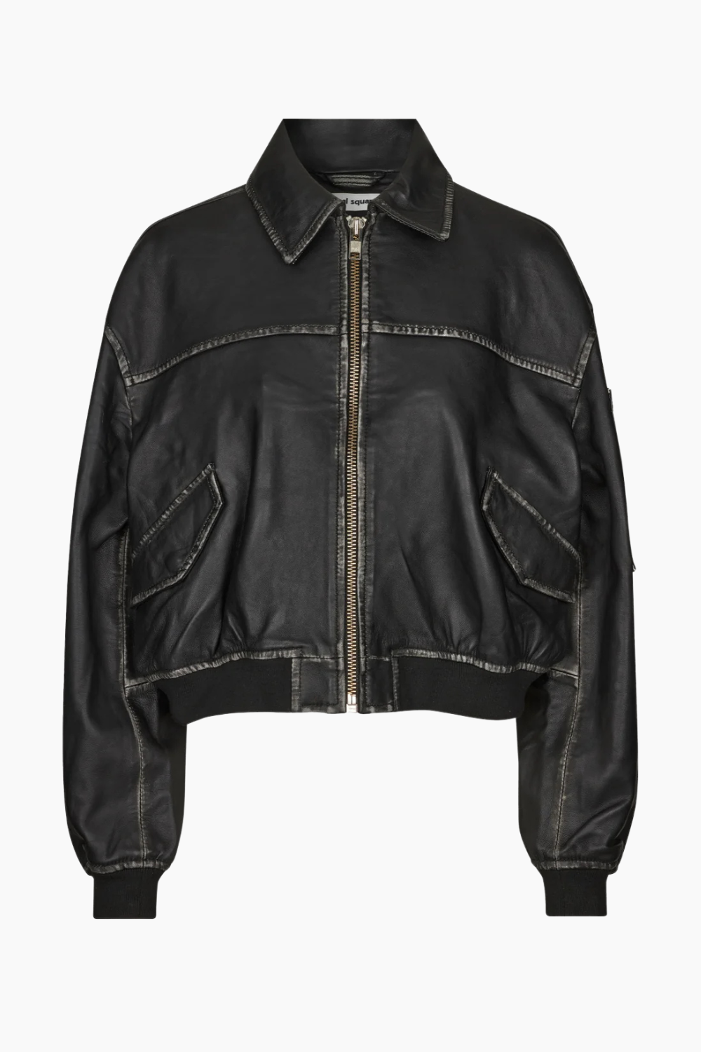 OSRocker Leather Bomber - Dark Oak - Oval Square