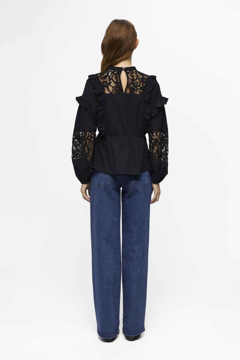 Objarienne New L/S Top - Black - Object
