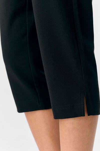 Objlisa MW Slim Capri Pants - Black - Object