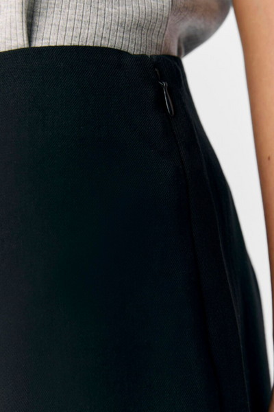 Objlisa MW Slim Capri Pants - Black - Object